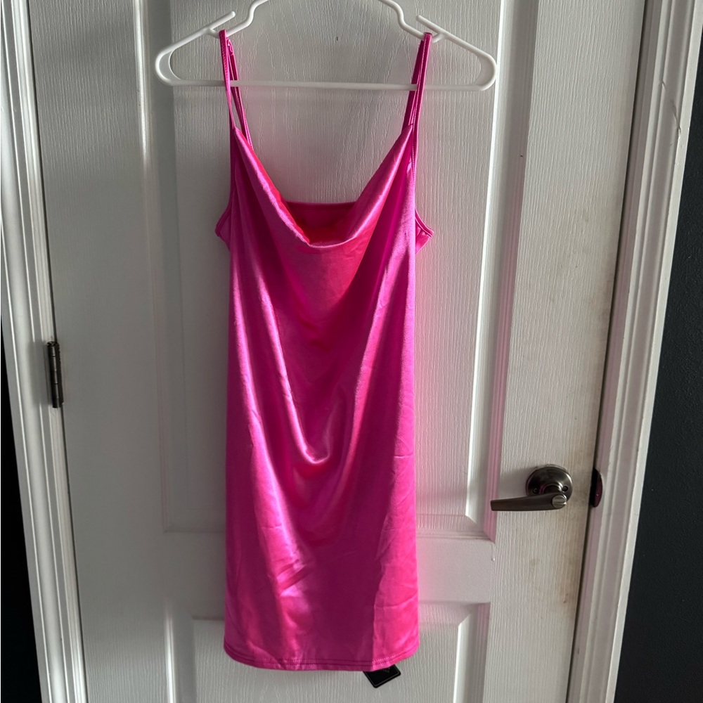 Zaful Hot Pink Mini Dress